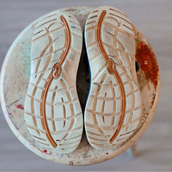 Chacos Chaco Women's Size 7 tan yellow boho Z/X2 Toe Loop Sandals - Picture 5 of 5